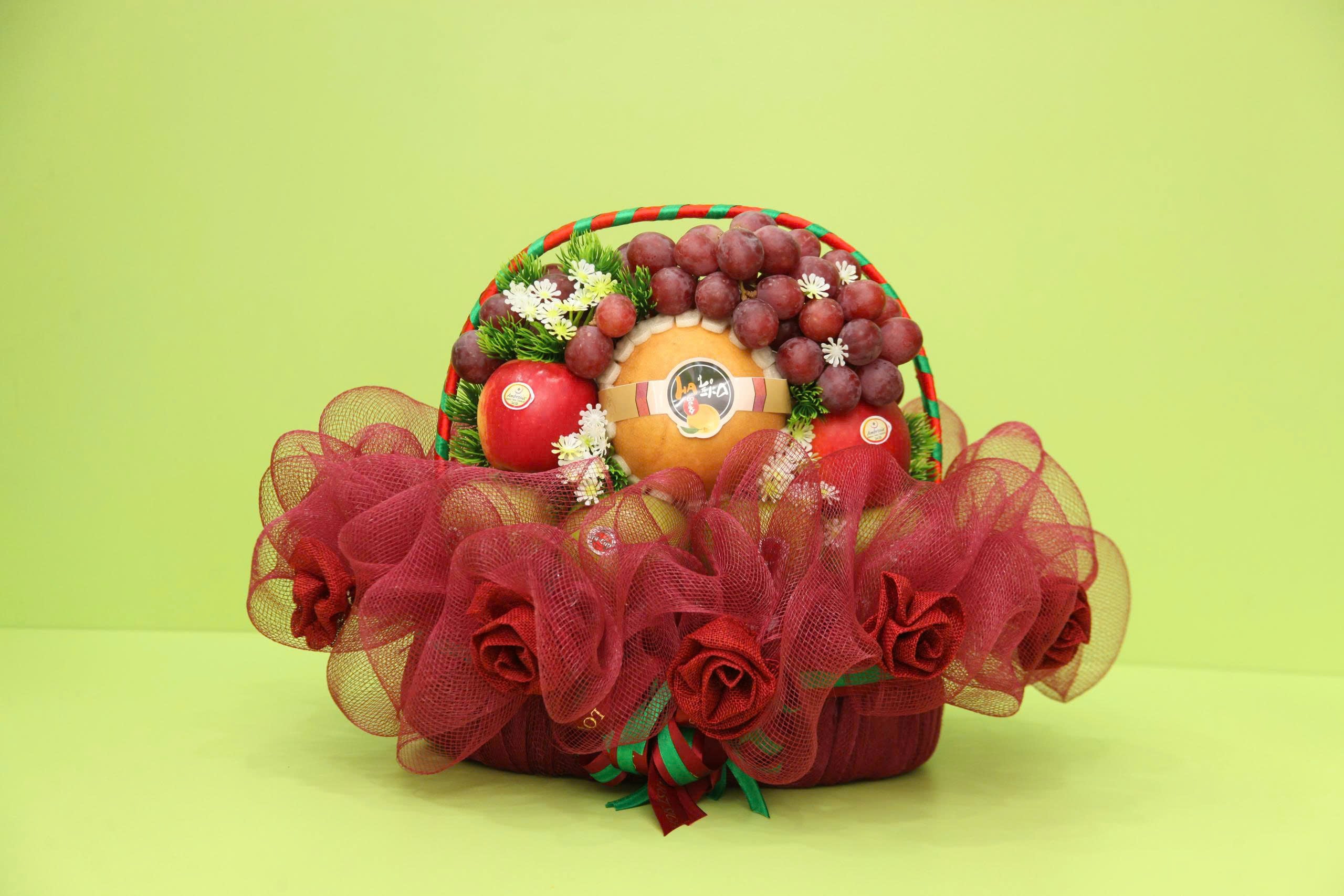 Giỏ trái cây tiêu chuẩn 126