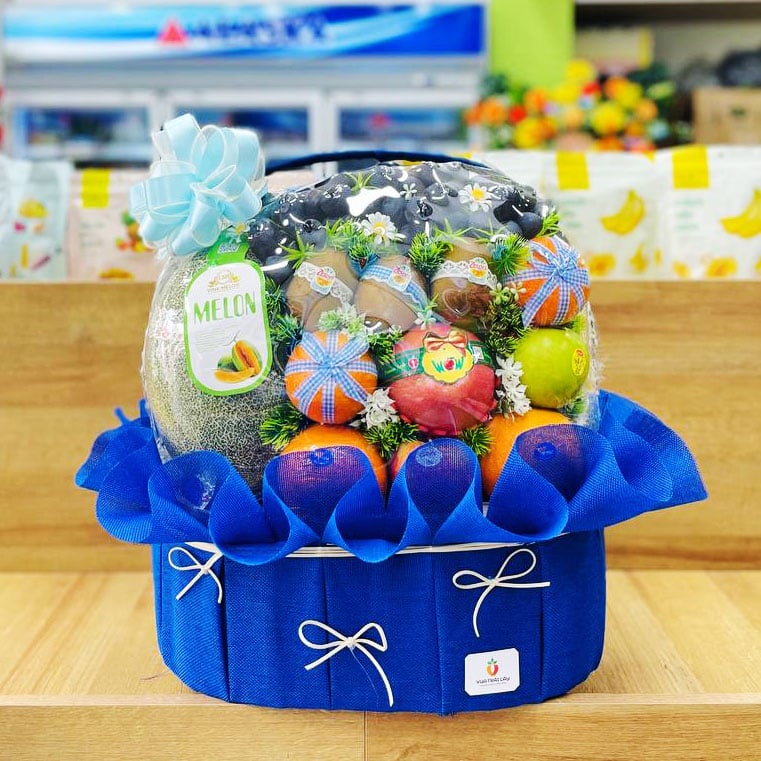 Giỏ trái cây cao cấp KF470